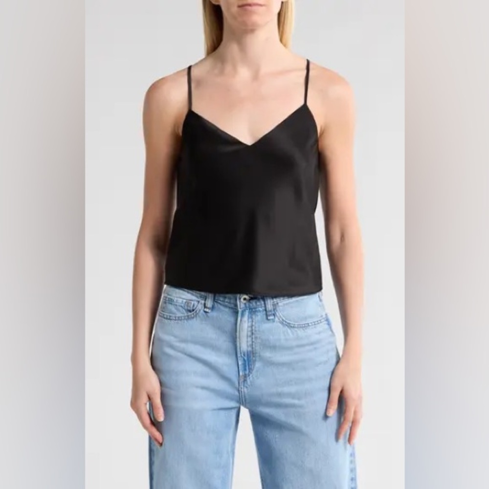 rag & bone Samantha Black Camisole Top